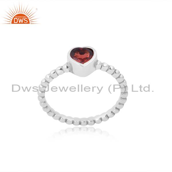 Ring of Heart Garnet: Symbol of Love and Passion