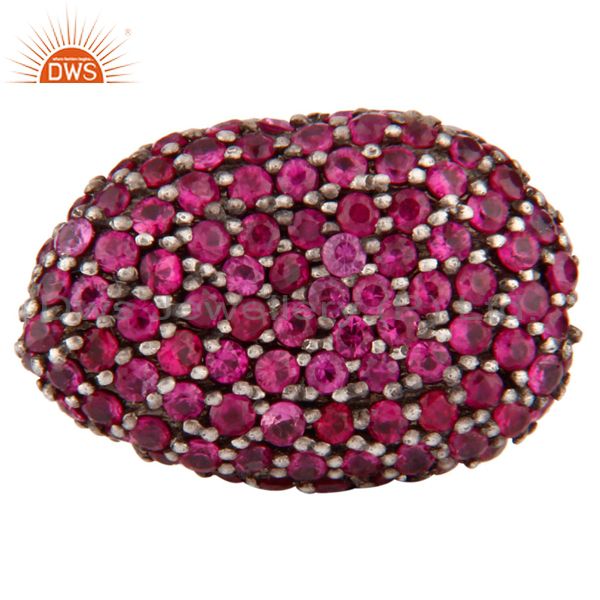 Natural ruby gemstone jewelry findings beads supplier jewelry