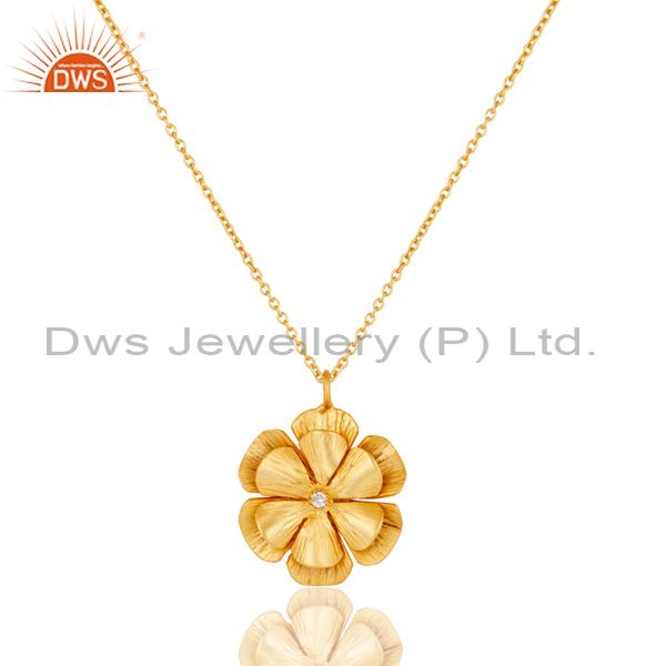 Pacifica lotus designer pendent jewelry