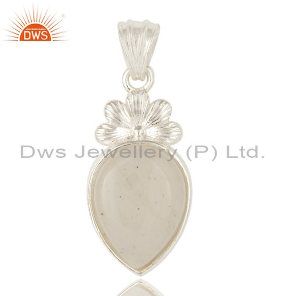 925 solid sterling silver rainbow moonstone designer pendant jewelry