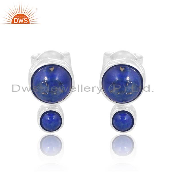 Lapis Studs: Exquisite Gemstone Earrings for Every Occasion