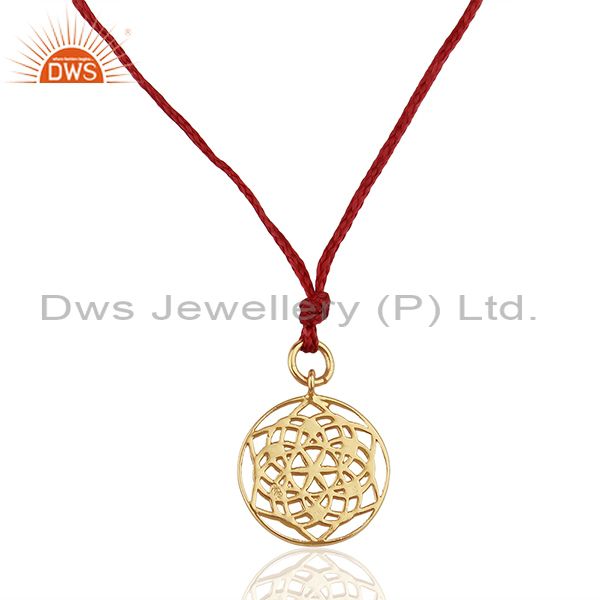 Silk thread lockets clearance