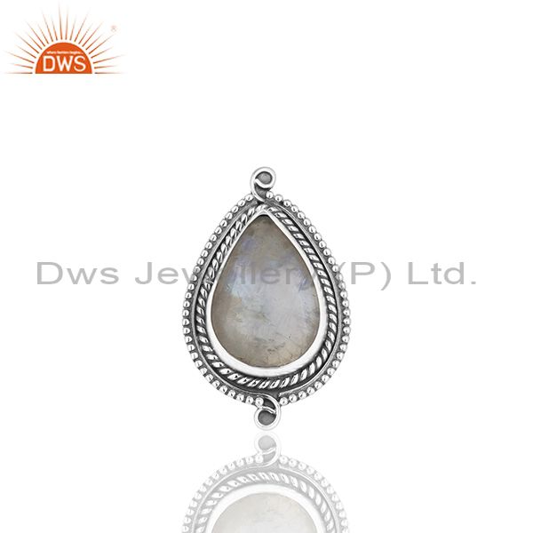 Indian Handmade 925 Sterling Silver Moonstone Designer Rings Supplier from India
