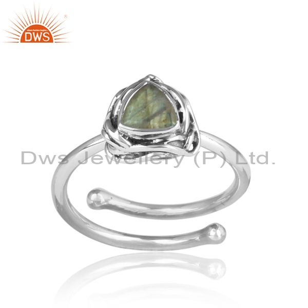 Labradorite Set Sterling Silver Ring For All Sizes