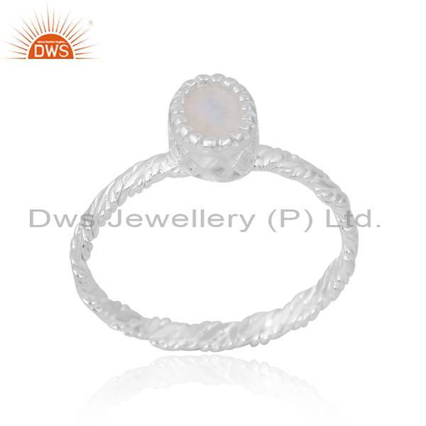 Delight with Our Exquisite Rainbow Moonstone Rings for Women