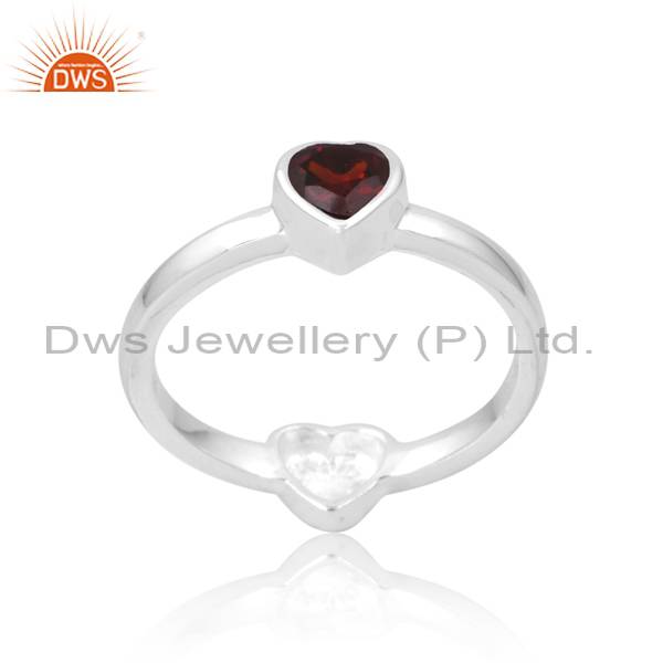 Heart Ring Garnet: Elegant and Timeless Symbol of Love