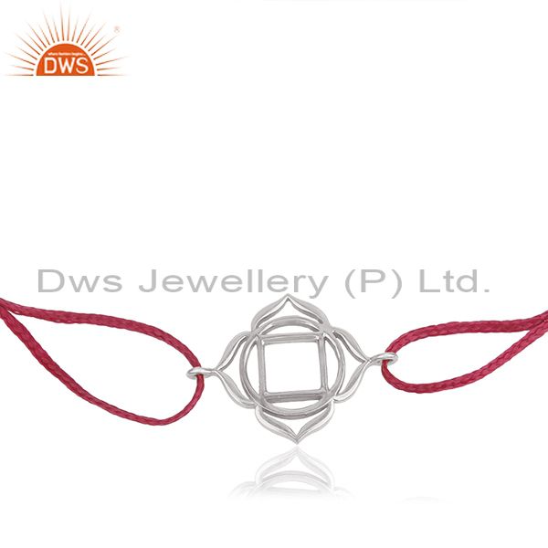 Designer 925 plain silver charm bracelet jewelry wholesale supplier