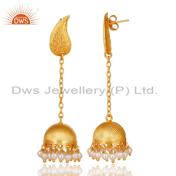 Accessorize London Womens Gold Enamel Blue Tassel Earrings  Accessorize  India