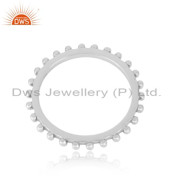 Handmade Unique Fine 925 Sterling Silver Designer Ring