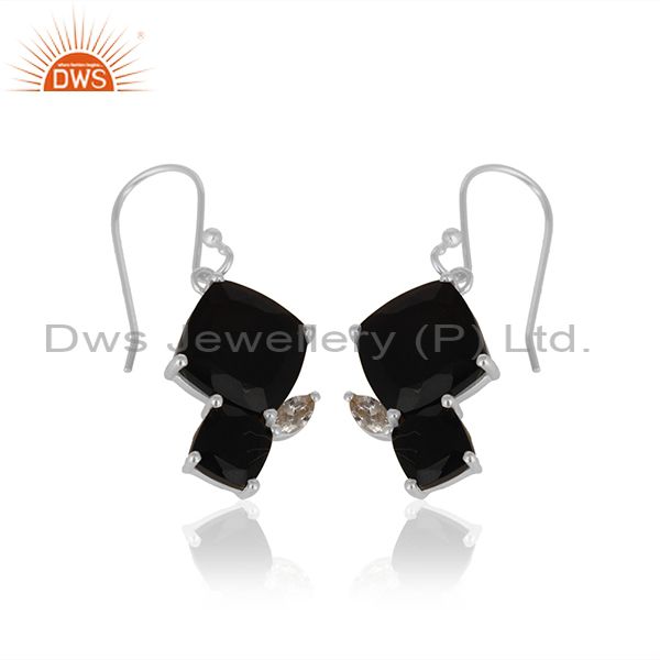 Exporter New Designer Sterling 92.5 Silver Earrings Manufacturer from India