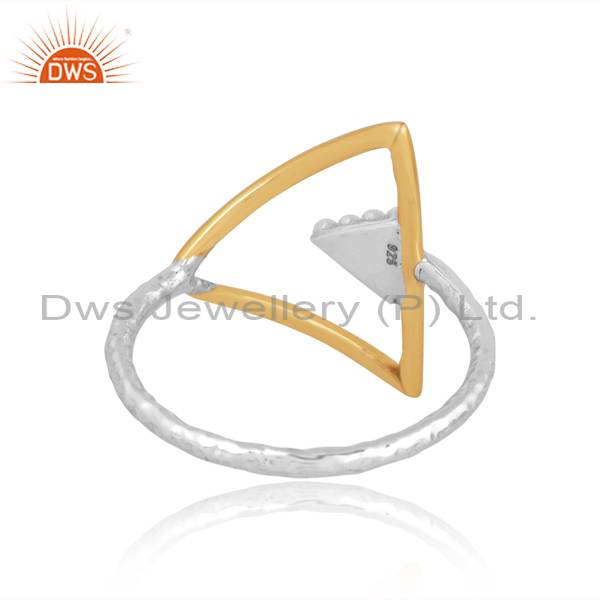 Silver Pita Wire Ring: Stylish and Elegant Jewelry