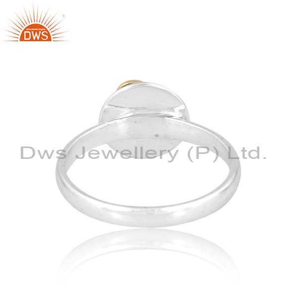 Classic Silver Men's Ring: Simple & Stylish Design