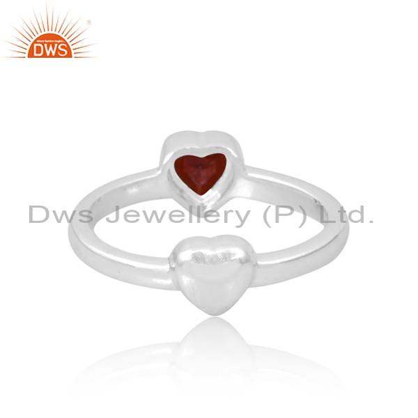 Heart Ring Garnet: Elegant and Timeless Symbol of Love