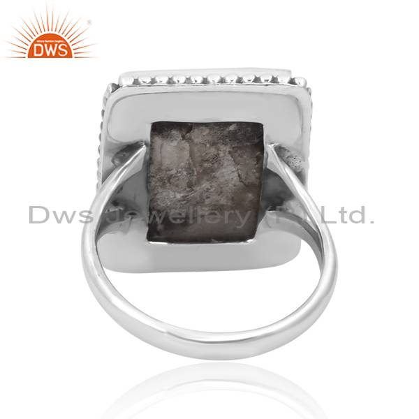 Stunning Silver Ring with Mother of Pearl - A timeless beauty