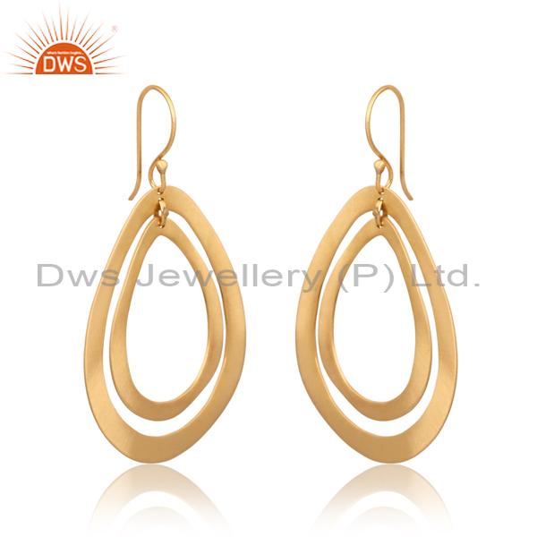 Anti Tarnish Brass Earrings: Prevents Rusting & Discoloration