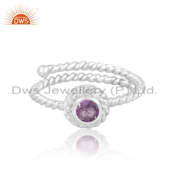 Sparkling Pink Amethyst Rings: Perfect for Girls