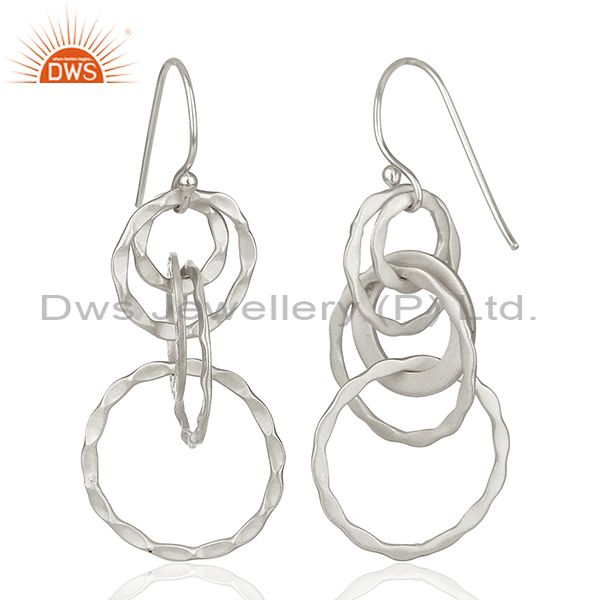 Suppliers Indian Handmade 925 Sterling Silver Earrings Manufacturer India