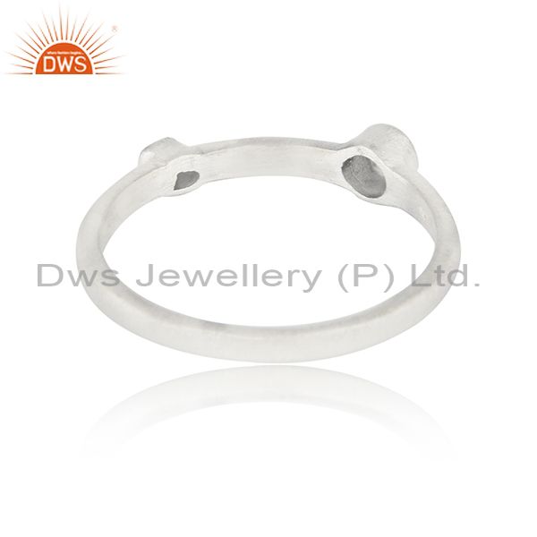 Suppliers Handmade Sterling Silver Garnet And Rose Quartz Gemstone Ring
