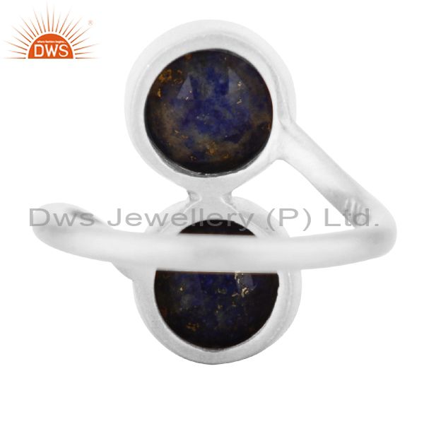 Suppliers 925 Sterling Silver Lapis Lazuli Gemstone Ring