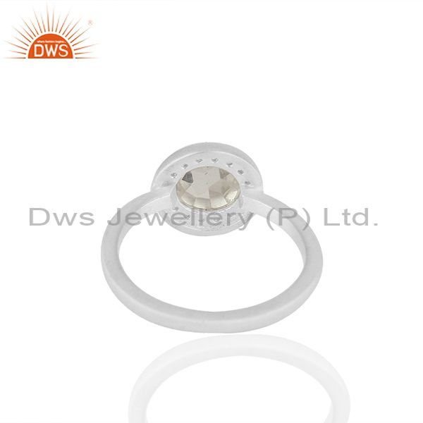 Suppliers Multi Gemstone 925 Silver Customized Rings Jewelry Manufacturer