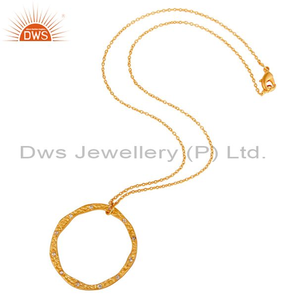 Suppliers Branch pendent with stones on 16" chain Designer Wholesale Pendent