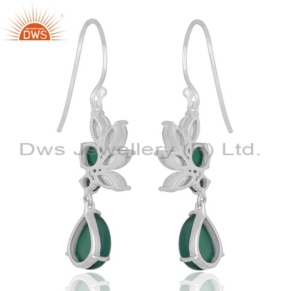 Suppliers Multi Gemstone 925 Silver Designer Earrings Jewelry Manufacturer