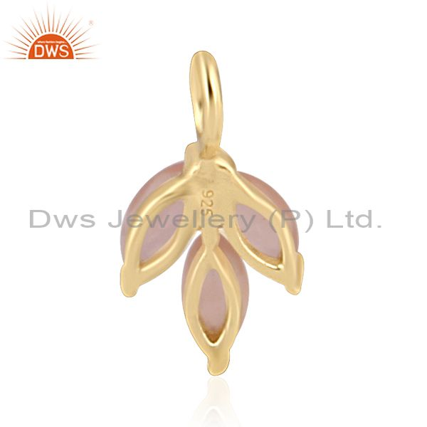 Suppliers Solid 925 Silver Gold Plated Gemstone Jewerly Findings Manufacturer