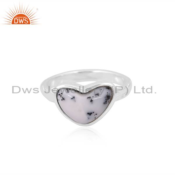 Heart Dendrite Ring: A Symbol of Enduring Love & Connection