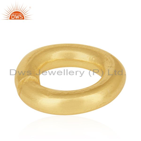 Exporter 18K gold Plated Sterling Silver Link Kadi Assesories and Finding for Jewelry