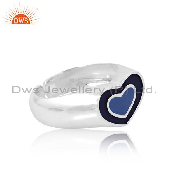 Heart Enamel Ring: Exquisite Symbol of Love