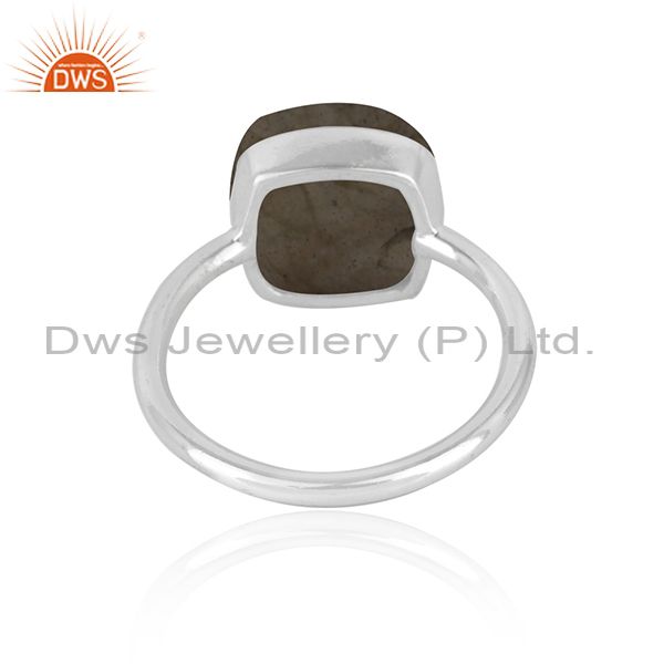Wholesalers Labradorite Gemstone Fine Sterling Silver Handmade Ring Manufacturer India