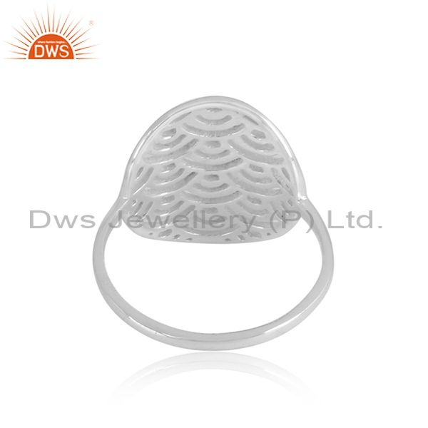 Filigree Design Handmade 925 Sterling Fine Silver Ring