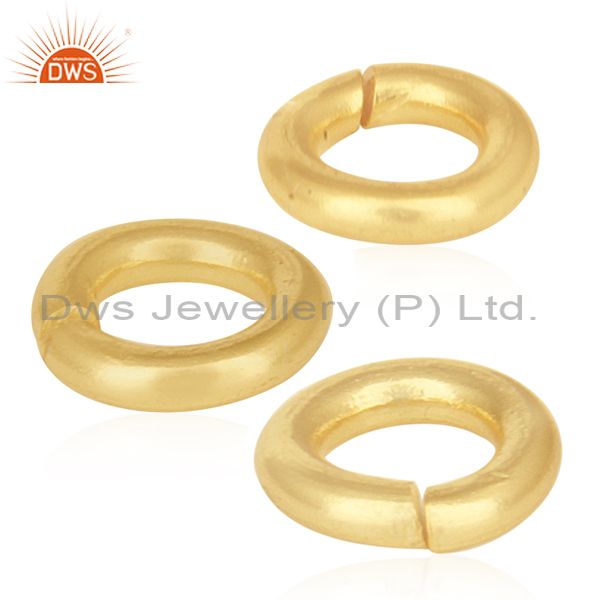 Exporter 18K gold Plated Sterling Silver Link Kadi Assesories and Finding for Jewelry