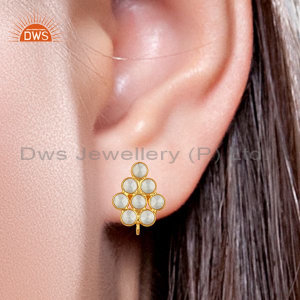 Cz Gemstone Earrings Jewelry Manufacturers