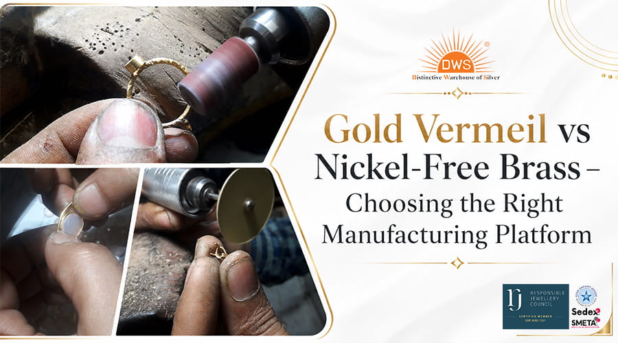 Gold Vermeil vs Nickel-Free Brass - Choosing the Right Manufacturing Platform Gold Vermeil vs Nickel-Free Brass - Choosing the Right Manufacturing Platform