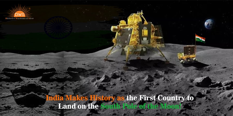 India Makes History: Successfully Lands on the South Pole of the Moon India Makes History: Successfully Lands on the South Pole of the Moon