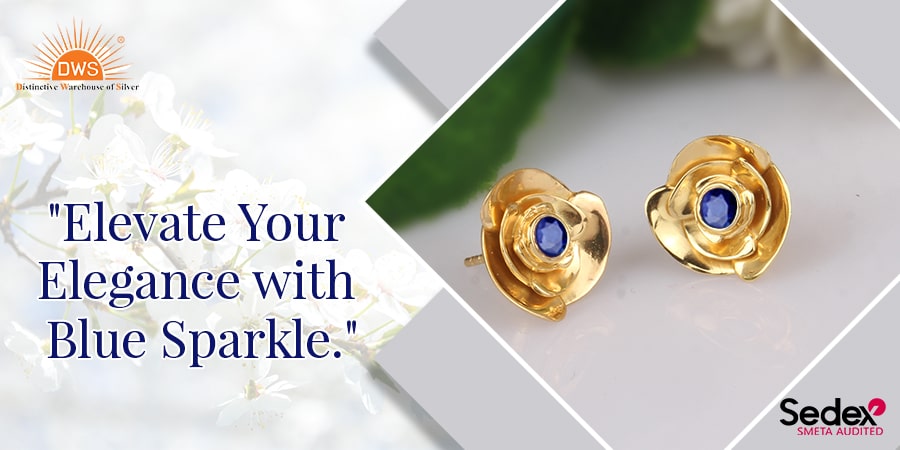 Elevate Your Elegance with Blue Sparkle