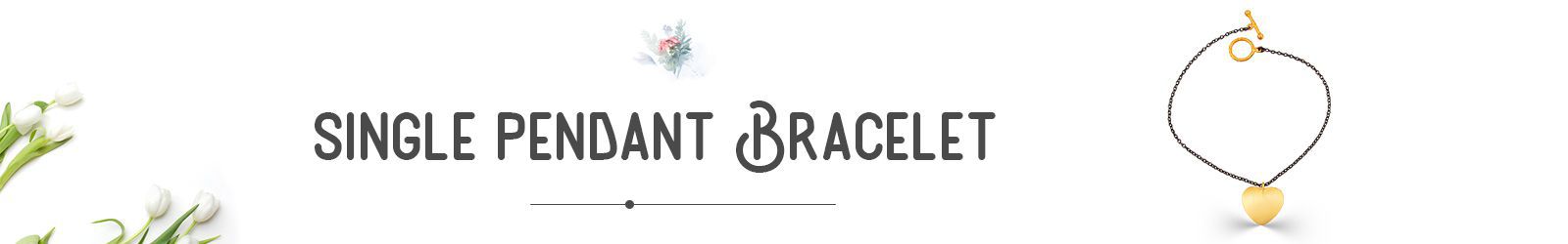 Silver Single Pendant Bracelet Manufacturer, Supplier in Jaipur