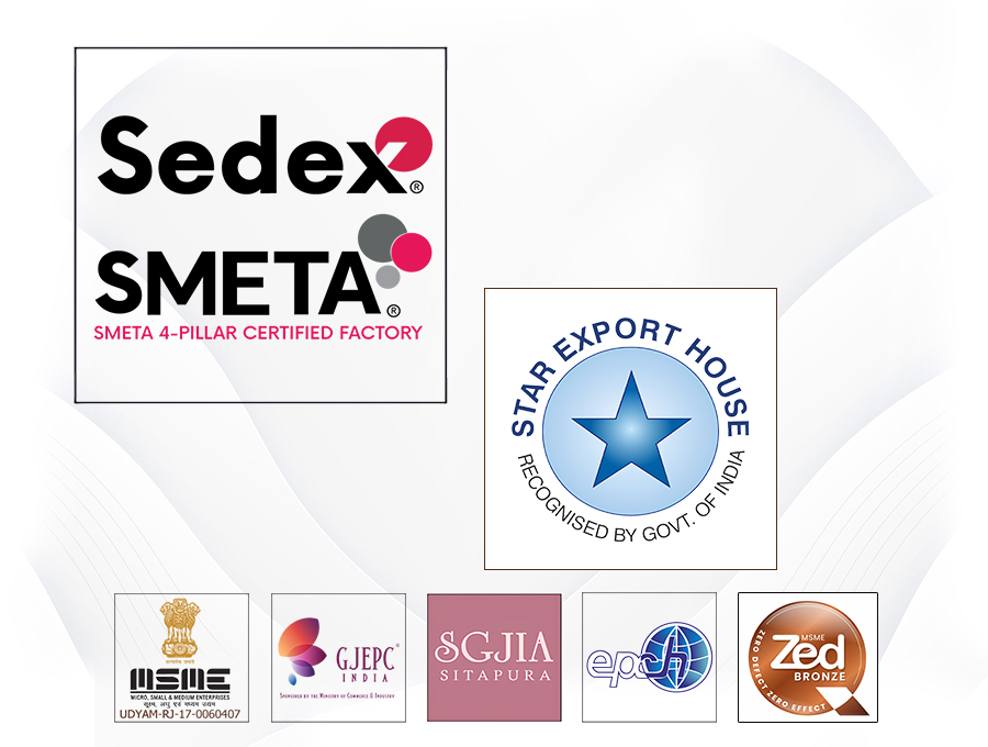DWS Jewellery is Certified with SEDEX 4-Pillar SMETA Audits
