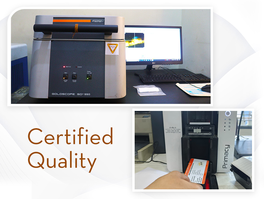 XRF Certified Quality