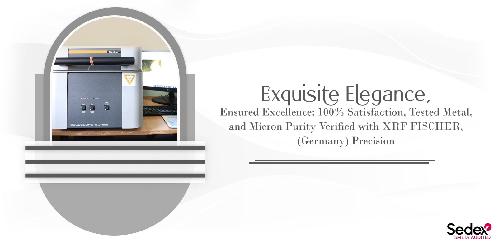Exquisite Elegance, Ensured Excellence: 100% Satisfaction, Tested Metal, and Micron Purity Verified with XRF FISCHER(Germany) Precision