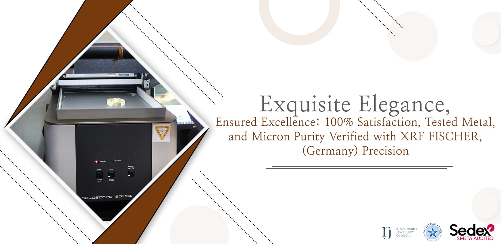 Exquisite Elegance, Ensured Excellence: 100% Satisfaction, Tested Metal, and Micron Purity Verified with XRF FISCHER(Germany) Precision