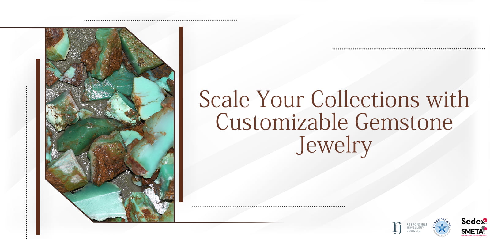Scale Your Collections with Customizable Gemstone Jewelry