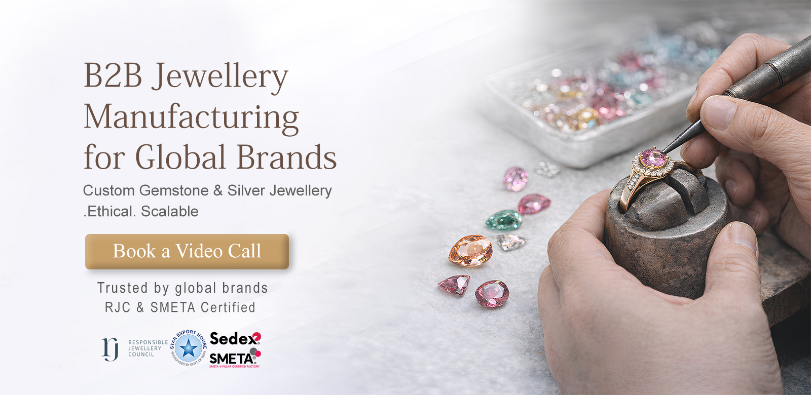 B2B Jewellery Manufacturing for Global Brands