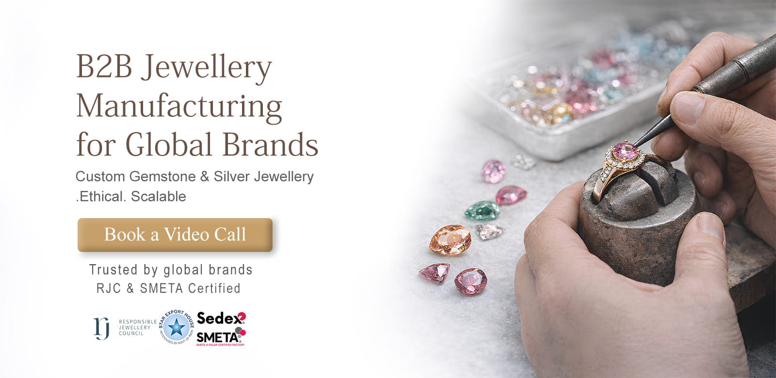 B2B Jewellery Manufacturing for Global Brands