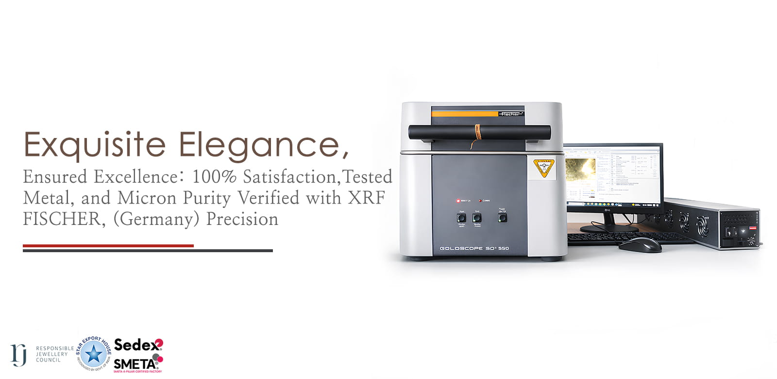 Exquisite Elegance, Ensured Excellence: 100% Satisfaction, Tested Metal, and Micron Purity Verified with XRF FISCHER(Germany) Precision