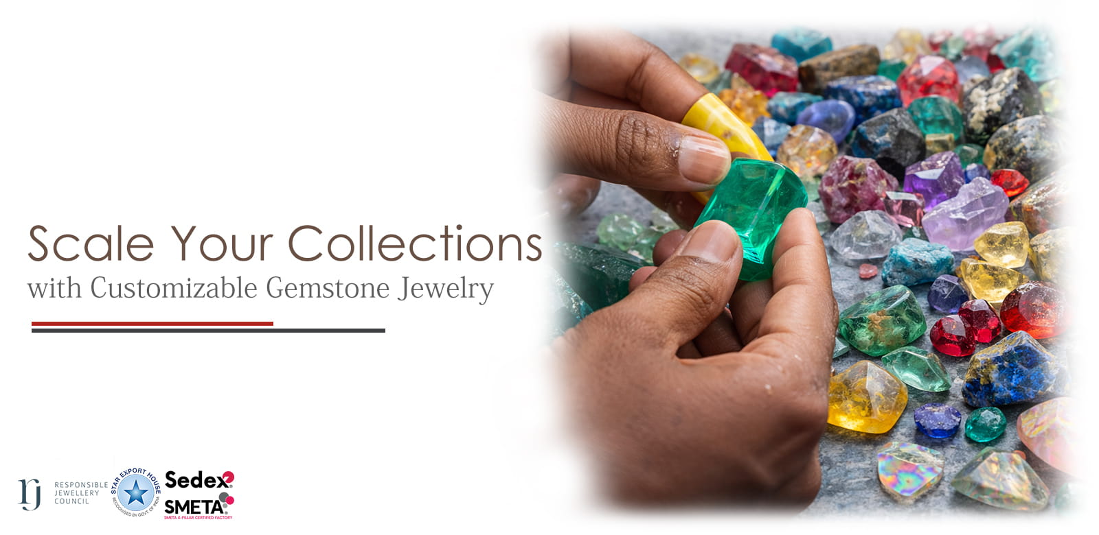Scale Your Collections with Customizable Gemstone Jewelry