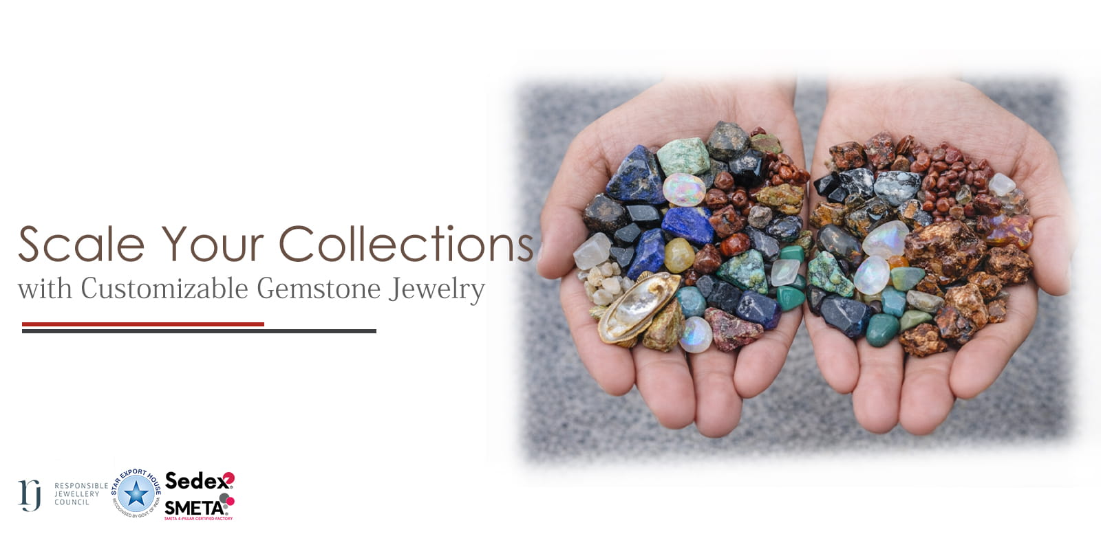 Scale Your Collections with Customizable Gemstone Jewelry