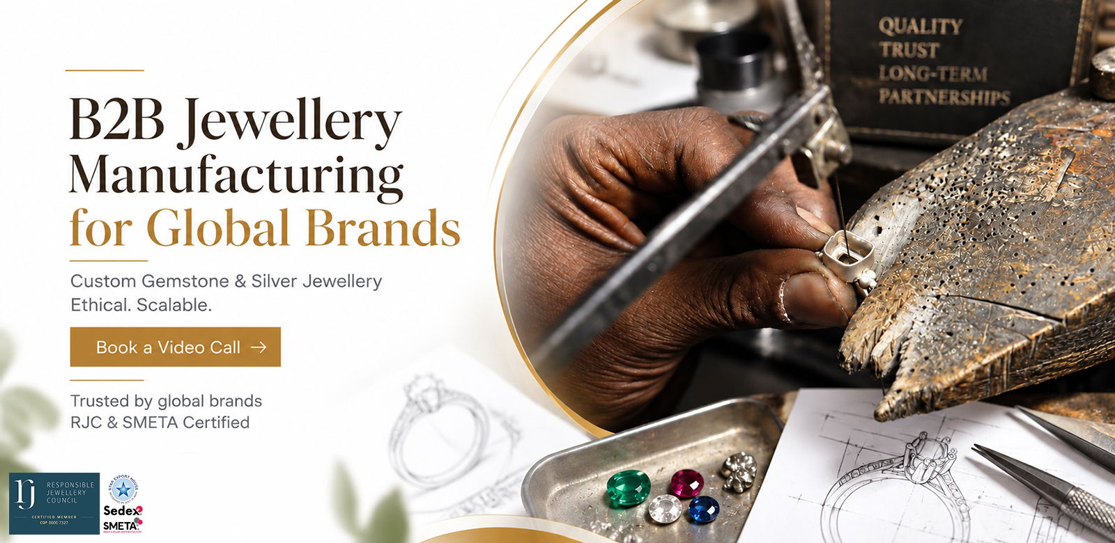 B2B Jewellery Manufacturing for Global Brands