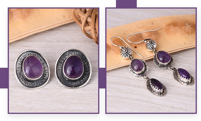 February Birthstone Amethyst Jewelry